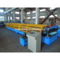 Steel roofing sheet bending machine for making roof panel